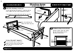 Preview for 2 page of Night & Day Furniture SHOE FITTINGS GOLD SEA HORSE Assembly Instructions Manual