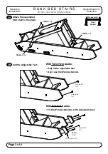 Preview for 3 page of Night & Day Furniture Spices Bedroom Bunk Bed Stairs Assembly Instructions