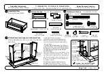 Preview for 1 page of Night & Day Furniture Spices CINNAMON STORAGE DRAWERS Assembly Instructions