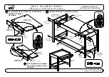 Preview for 2 page of Night & Day Furniture ZEST STUDENT DESK Assembly Instructions