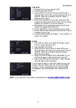 Preview for 24 page of Night Owl 4BL-DVR5GB Instruction Manual