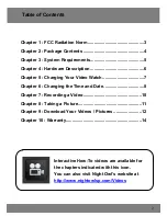 Предварительный просмотр 3 страницы Night Owl CS-WATCH-4GB User Manual