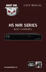 Night Owl H5 NVR SERIES User Manual preview