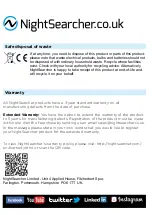 Preview for 3 page of NightSearcher FASTSTAR NSFASTSTAR10 User Manual
