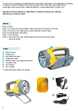 Preview for 2 page of NightSearcher Hawk-Star X User Manual