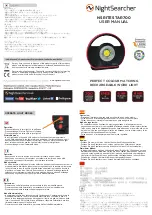 NightSearcher RiteStar 700 User Manual preview