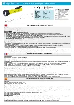 Preview for 1 page of NightSearcher SAFATEX 3C Flashlight User Manual