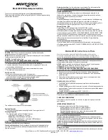 NightStick 4612B Instructions preview