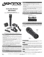 Preview for 1 page of NightStick DUAL-LIGHT NSR-9844XL Instruction Manual