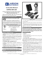 Предварительный просмотр 1 страницы NightStick EXPRA-08R-LED Instruction Manual