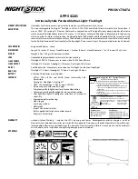 Предварительный просмотр 3 страницы NightStick NSP 2422 Series Instruction Manual