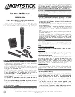 NightStick NSR-9614 Instruction Manual preview