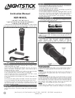 Preview for 1 page of NightStick NSR-9854XL Instruction Manual