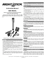 NightStick NSR-9920XL Instruction Manual предпросмотр