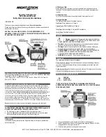 NightStick XPP-5456 Operating Instructions предпросмотр