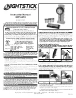 Preview for 1 page of NightStick XPP-5570 Instruction Manual