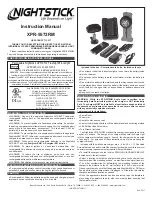 Preview for 1 page of NightStick XPR-5572RM Instruction Manual