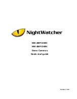 Предварительный просмотр 1 страницы NightWatcher NW-2MP-D-WH Quick Start Manual