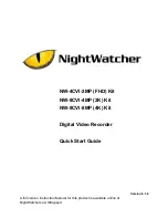 NightWatcher NW-4CVI-2MP Quick Start Manual предпросмотр