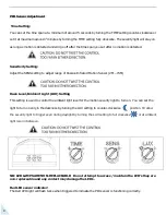 Предварительный просмотр 8 страницы NightWatcher NW16TSP User Manual