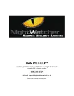 Предварительный просмотр 13 страницы NightWatcher NW700 User Manual