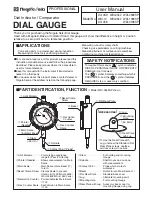 Niigata seiki DI-1058 User Manual preview