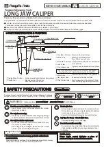 Preview for 1 page of Niigata seiki JLVC-30 Instruction Manual