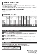 Preview for 4 page of Niigata seiki PROFESSIONAL DI-10KD User Manual