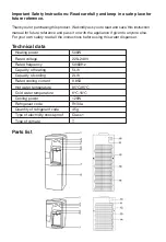 Предварительный просмотр 3 страницы Nikai NWD1206N1 Instruction Manual