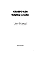 Предварительный просмотр 1 страницы Nikcell XK3190-A26 User Manual