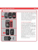 Предварительный просмотр 22 страницы Nike+ SportWatch GPS Quick Start Manual