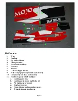 Preview for 4 page of Nikitis Aircraft MOJO 40 ARF Instruction Manual