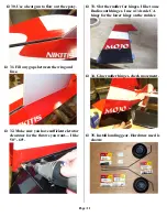 Preview for 12 page of Nikitis Aircraft MOJO 40 ARF Instruction Manual