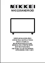 Предварительный просмотр 1 страницы Nikkei NH3225ANDROID Operating Instructions Manual