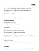 Предварительный просмотр 3 страницы Nikkei NR05WE Instruction Manual