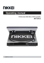 Nikkei NTT01U Operating Manual preview