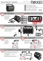 Preview for 1 page of Nikkei SPEAKERBOXX100 Quick Start Manual