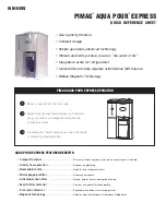 Nikken PIMAG AQUA POUR EXPRESS Quick Reference Sheet предпросмотр