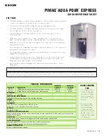 Предварительный просмотр 2 страницы Nikken PIMAG AQUA POUR EXPRESS Quick Reference Sheet