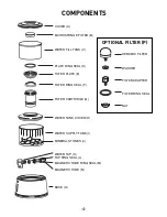 Preview for 4 page of Nikken Pimag Aqua Pour Operating Manual