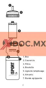 Предварительный просмотр 8 страницы Nikken PIMAG SPORT BOTTLE Instruction Manual