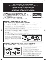 Preview for 1 page of Nikko Mustang AirRacer Quick Start Manual