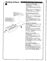 Preview for 15 page of Nikko Mustang AirRacer Quick Start Manual