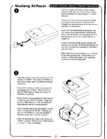 Preview for 16 page of Nikko Mustang AirRacer Quick Start Manual