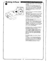 Preview for 17 page of Nikko Mustang AirRacer Quick Start Manual