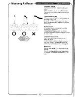 Preview for 26 page of Nikko Mustang AirRacer Quick Start Manual