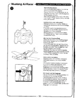 Preview for 28 page of Nikko Mustang AirRacer Quick Start Manual