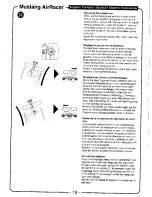 Preview for 31 page of Nikko Mustang AirRacer Quick Start Manual