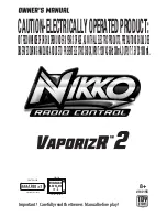 Preview for 1 page of Nikko NANO VAPORIZR 2 Owner'S Manual