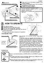 Preview for 5 page of Nikko RDC-160022 Owner'S Manual